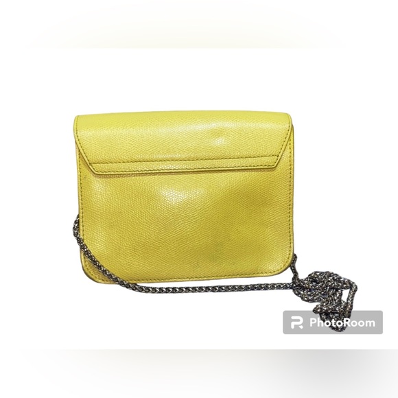 FURLA METROPOLIS MINI YELLOW CROSSBODY BAG - Picture 3 of 14